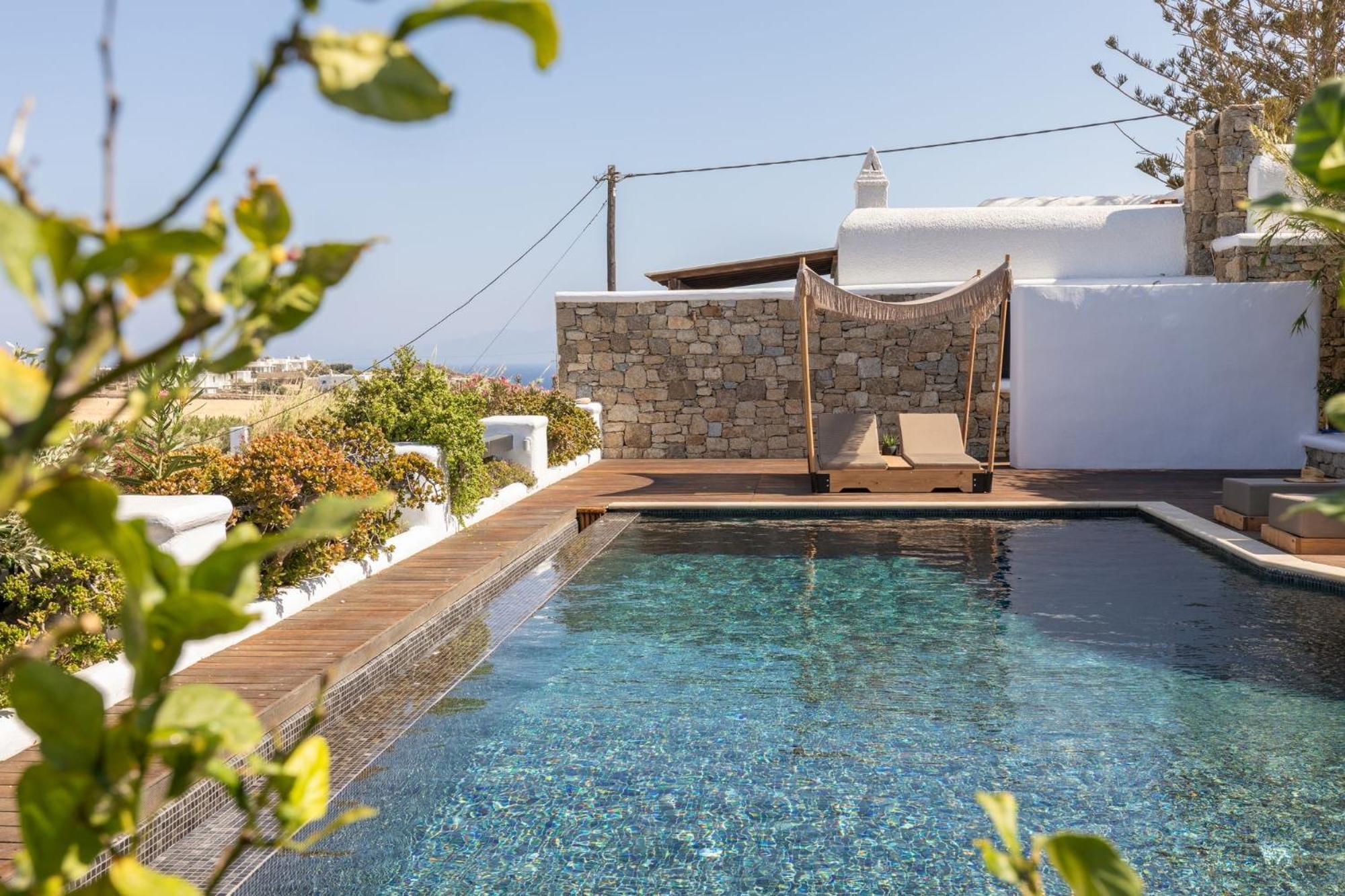 Myconian Platinum Senior & Deluxe Villas Kalafatis Luaran gambar