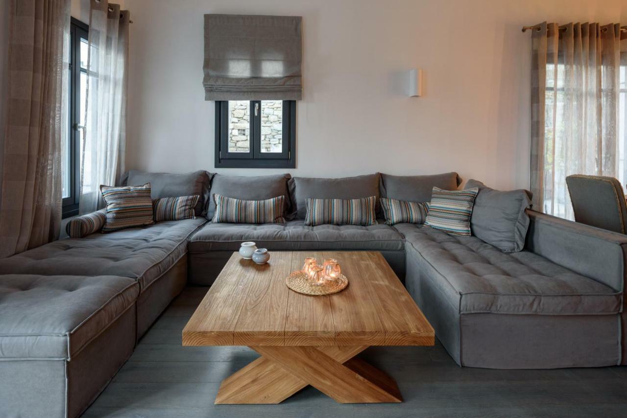 Myconian Platinum Senior & Deluxe Villas Kalafatis Luaran gambar
